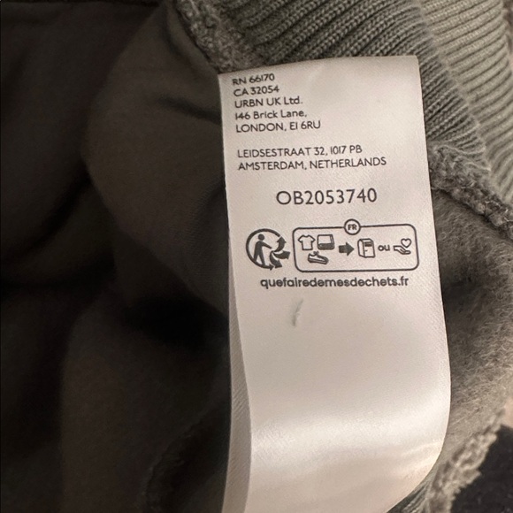 Free People Green Cozy Up Faux Fur Cardi in Crystal Kelp Olive Color Size M - Picture 10 of 10